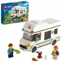 ZESTAW LEGO CITY KAMPER WAKACYJNY 60283 AUTO KLOCKI PREZENT DLA DZIECKA