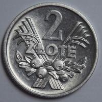 2 ZŁ JAGODY 1973 - ŁADNY STAN - ST. 1-