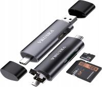 Czytnik Kart SD Micro SD VKUSRA 4w1 Adapter USB 2.0 Micro USB OTG