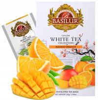 Basilur Mango ORANGE белый чай цейлонский апельсин-20 пакетиков