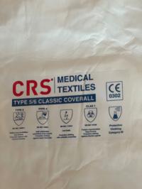 Защитный костюм тип 5/6 CRS Medical Textiles XXL