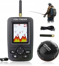 УМНЫЙ ЭХОЛОТ ЭХОЛОТ БЕСПРОВОДНОЙ 100 М С ПОДСВЕТКОЙ