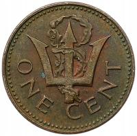 BARBADOS 1 CENT 1978 TRÓJZĄB 33A4