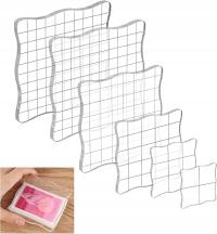 BLOCZEK AKRYLOWY DO STEMPLI 6szt 6 rozmiarów ZESTAW