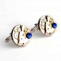 ЗАПОНКИ ДЛЯ ELEGANT - ROUND II DEEP NAVY-УНИКАЛЬНЫЕ