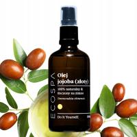 НАТУРАЛЬНОЕ МАСЛО ЖОЖОБА ДЛЯ ВОЛОС ХОЛОДНОТЯНУТОЕ НЕРАФИНИРОВАННОЕ 100 МЛ ECOSPA