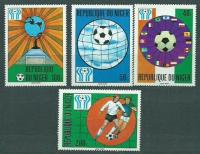 Niger 1978 Znaczki 619-22 ** sport piłka nożna