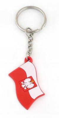 Брелок брелок Польша Польша Орел флаг резиновый