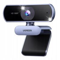 KAMERA INTERNETOWA UGREEN KAMERKA DO KOMPUTERA OBROTOWA FULL HD 2 MIKROFONY