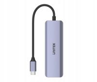 Unitek H1107K Hub USB-C 3.1 na 4x USB-C Aluminium