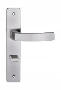 РУЧКА ДВЕРИ МОНДО 72ММ ТУАЛЕТ ЦВЕТ НИКЕЛЬ