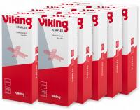 Zszywki Viking 26/6, 5000 sztuk, srebrne x 10 opakowań