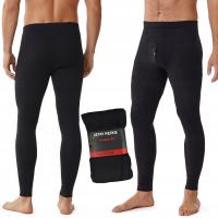 Kalesony Getry Ciepłe na Zimę Bawełniane Długie Legginsy Męskie