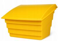 Pojemnik Na Piasek Sól Drogową PPM 150L Żółty 215kg Skrzynia Sorbent Piach