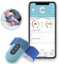Pulsoksymetr Monitor snu PO5 dla niemowląt dzieci