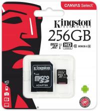 Karta microSD Kingston SDCS2/256GB 256 GB