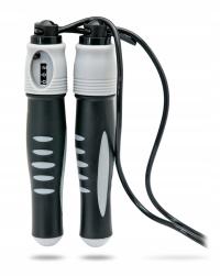 Skakanka z licznikiem regulowana antypoślizgowa fitness crossfit bokserska