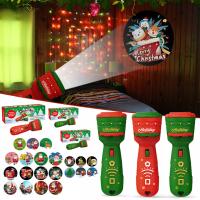 LATARKA PROJEKTOR ŚWIĄTECZNY 24 SLAJDY DLA DZIECI BOŻE NARODZENIA 3 SZT.