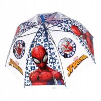 Parasol przezroczysty plażowy SPIDERMAN parasolka dla dzieci składana