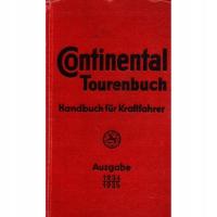 Continental Tourenbuch 1934/35