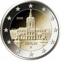 2 Euro 2018 - Niemcy ( Berlin Charlottenburg ) - Mennica D