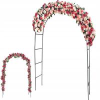 Садовая беседка для цветов розы арка металлическая 240 см для лозы розы поддержка