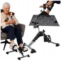 Велотренажер реабилитационный велотренажер с нескользящим ковриком