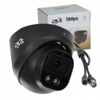 Kamera zewnętrzna DVS 5 Mpx kopułkowa czarna IP66