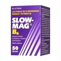 SLOW-MAG B6 препарат Магний Витамин B6 50 табл. dojel.