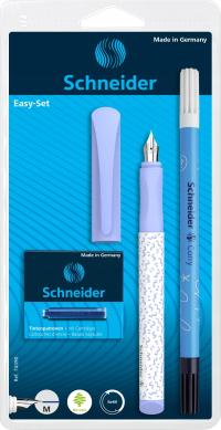 Перьевая ручка Schneider Easy Set фиолетовый, набор