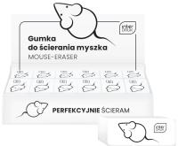 Interdruk Gumka myszka Biała Inrerdruk YNTeen