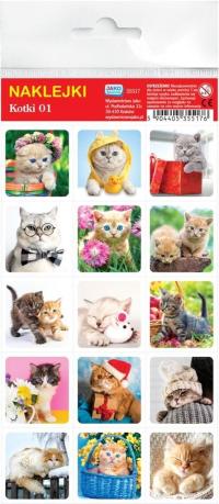 Наклейки. КОТЯТА, ИЗДАТЕЛЬСТВО КАК