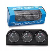 Набор часов 3в1, температура масла, давление масла, вольтметр