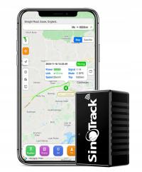 MINI LOKALIZATOR GPS SINOTRACK ST903 PODSŁUCH SERWER APP BEZ ABONAMENTU
