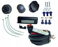 WIĄZKA+MODUŁ 7 PIN DO HAK HOLOWNICZY FIAT DOBLO