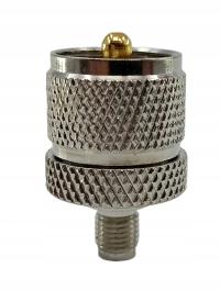 Przejściówka antenowa Vitalco gniazdo SMA/wtyk UHF