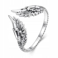 Кольцо серебро 925 Крылья Ангела регулируемый
