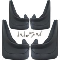 НАБОР УНИВЕРСАЛЬНЫХ РЕЗИНОВЫХ БРЫЗГОВИКОВ 4 ШТ. КРЕПЕЖНЫЕ ВИНТЫ