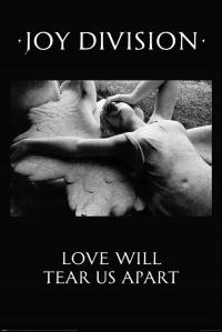 Joy Division Love Will Tear Us Apart - plakat