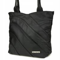 Torebka Skórzana Damska Torba na Ramię duża klasyczna elegancka Beltimore