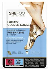 УХОД ЗА НОГАМИ ЗОЛОТЫЕ НОСКИ С МОЧЕВИНОЙ КОЛЛАГЕНОВОЕ МАСЛО ШИ SHEFOOT