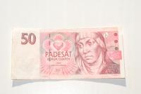 Stary banknot 50 koron Czeskich Czechy 1997 unikat