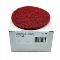 Włóknina na rzep KRĄŻEK CZEPNY 125 mm FINE P180