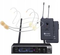 Mikrofon nagłowny Prodipe Headset B210DUO DSP UHF