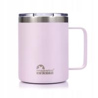 Термокружка с ручкой Majestic Sport Gump 400 мл-розовый