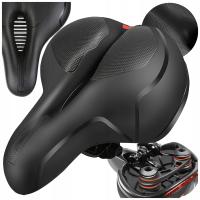 ВЕЛОСИПЕДНОЕ СЕДЛО, УДОБНОЕ МЯГКОЕ ШИРОКОЕ СЕДЛО ДЛЯ ВЕЛОСИПЕДА, СПОРТИВНАЯ ПЕНА