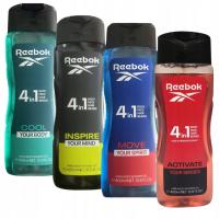 REEBOK MEN МУЖСКОЙ ГЕЛЬ ДЛЯ ДУША ДЛЯ МУЖЧИН 4В1 НАБОР МИКС 4X 400 МЛ