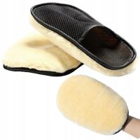 ПЕРЧАТКА ДЛЯ МЫТЬЯ АВТОМОБИЛЯ ПОЛИРОВКА АВТОМОБИЛЯ ШЕРСТЬ