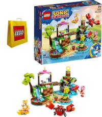 LEGO Sonic the Hedgehog 76992 - Wyspa dla zwierząt Amy | Torba na Prezent