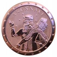 Medal Anunnaki 2025 (2x) - 1 uncja miedzi (ZESTAW 2 sztuk)